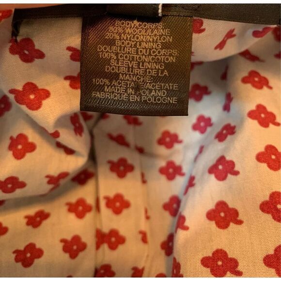 Marc Jacobs Wool Toggle Colorblock Coat Small - Picture 6 of 6